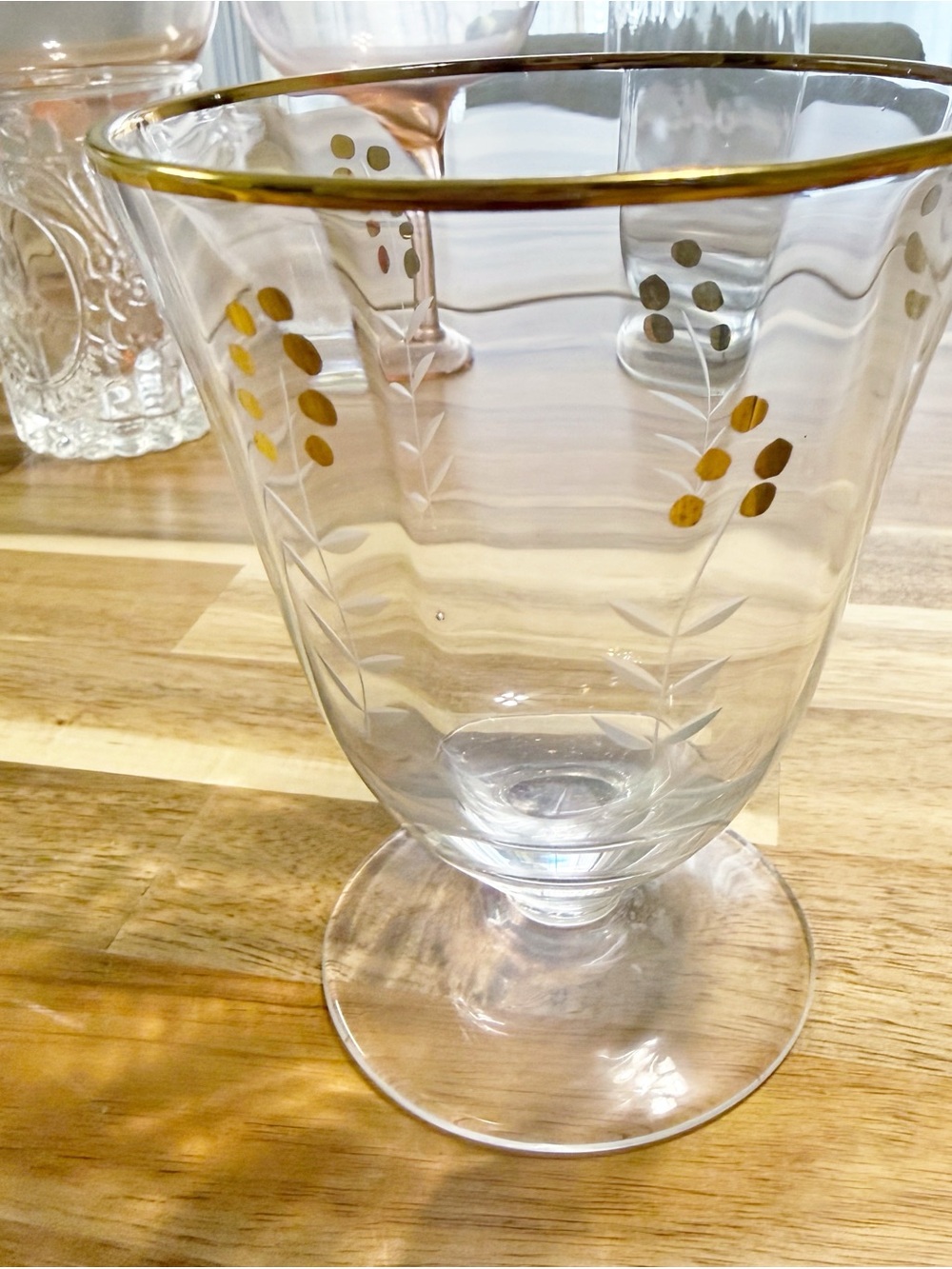 Anthropologie Assorted Set of 7 Glass Coupe Champagne Juice Glasses Multicolor - Picture 4 of 10